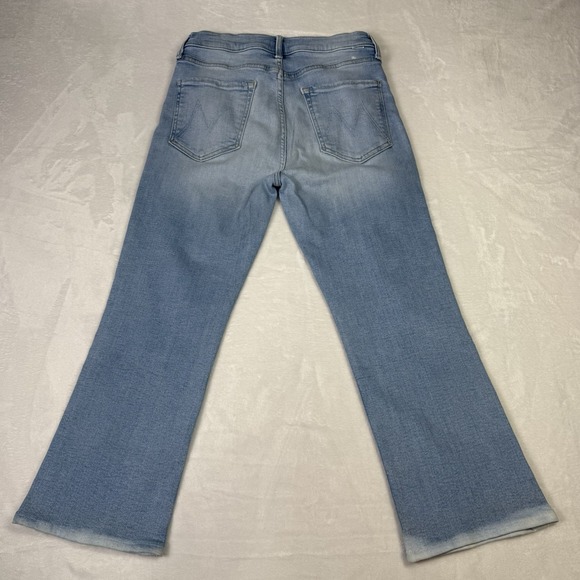 Mother Jeans The Tripper Flood Womens 29 Light Wash Limited Edition Button Fly - Picture 5 of 14